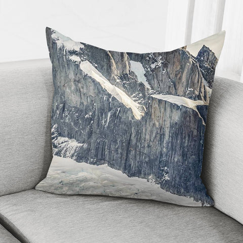 Image of Cerro Torre, Glacier National Park, Argentina Pillow Cover