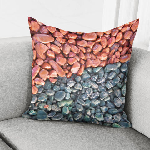 Image of Gravel Print Pattern Texture Pillow Cover