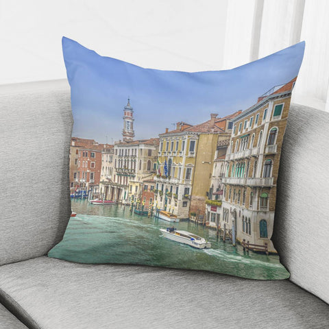 Image of Grand Canal Of Venice, Italy Pillow Cover