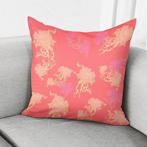 Image of Pink Pillow Cover