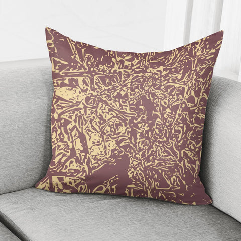 Image of Rose Brown & Sunlight Pillow Cover