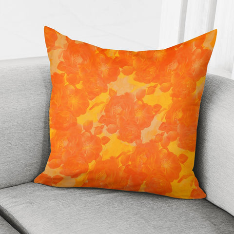 Image of Orange Pillow Cover