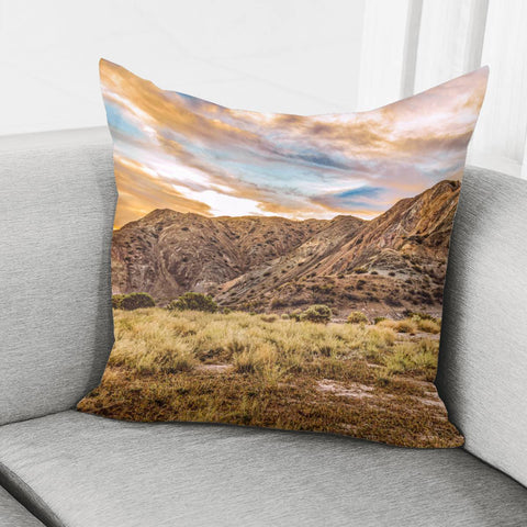 Image of El Leoncito National Park Landscape, San Juan Province, Argentina Pillow Cover