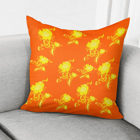 Image of Orange Pillow Cover