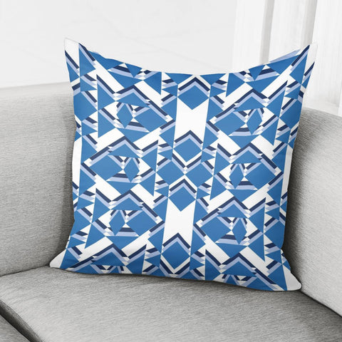 Image of Blue Electric Pillow Cover