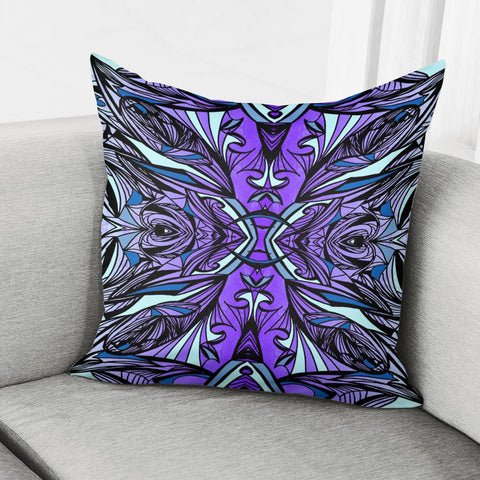 Image of Blue Pillow Cover