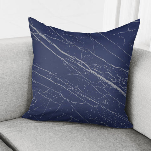 Image of Blue Depths & Sleet Pillow Cover