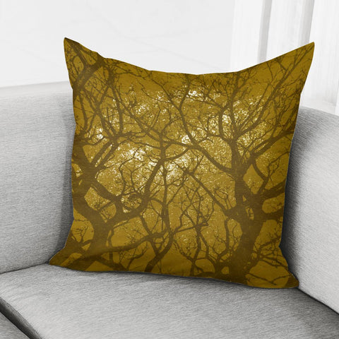 Image of Forest Landscape Illustration Pillow Cover