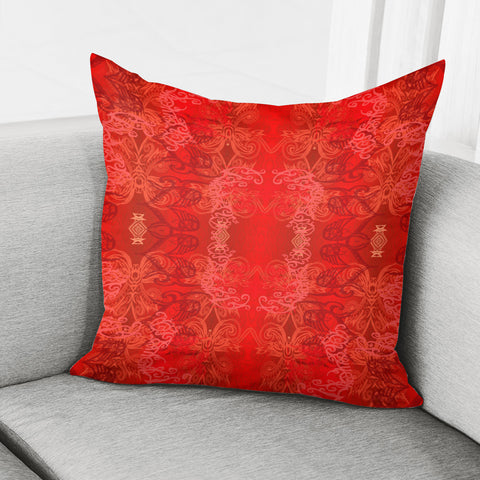 Image of Red Pillow Cover