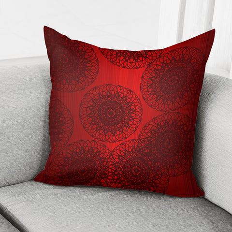 Image of Red Pillow Cover