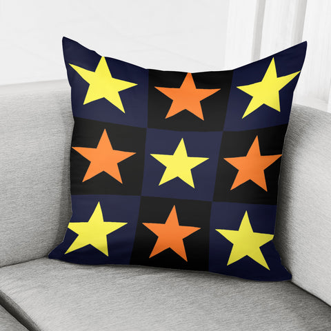 Image of Color Stars Pillow Cover