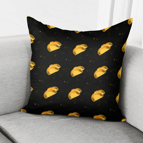 Image of Taco Pattern Pillow Cover