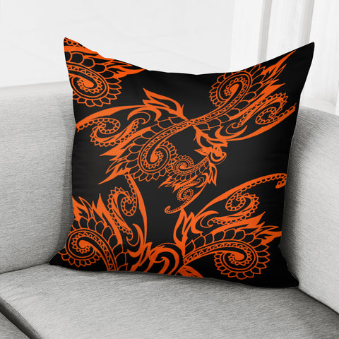 Image of Orange Pillow Cover