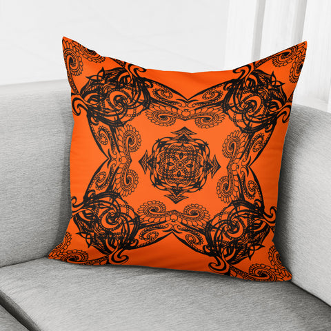 Image of Orange Pillow Cover