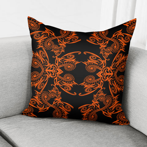 Image of Orange Pillow Cover