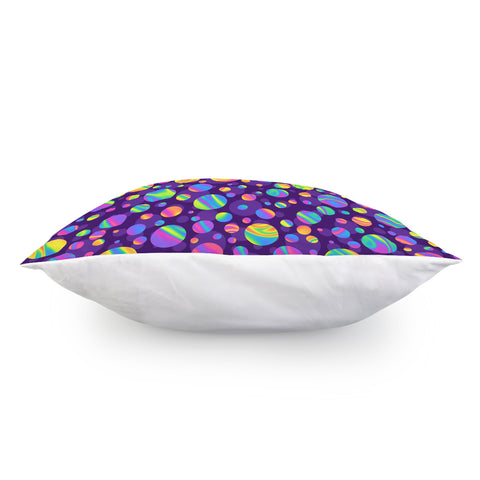 Image of Funky Rainbow Pattern Pillow Cover