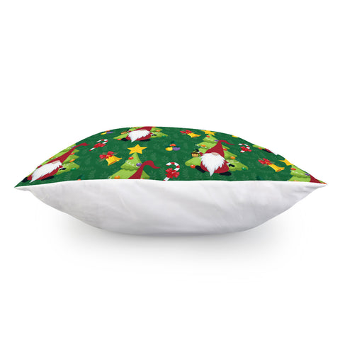 Image of Green Christmas Gnome Pillow Cover