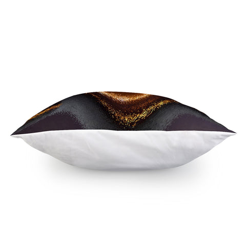 Image of Chevron Bronze Pillow Cover