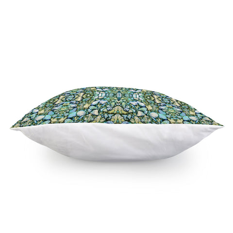 Image of Stones Ornament Mosaic Print Pattern Pillow Cover