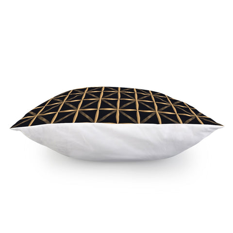 Image of Golden Fence Pillow Cover