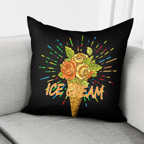 Image of Fresh Ice Cream Pillow Cover