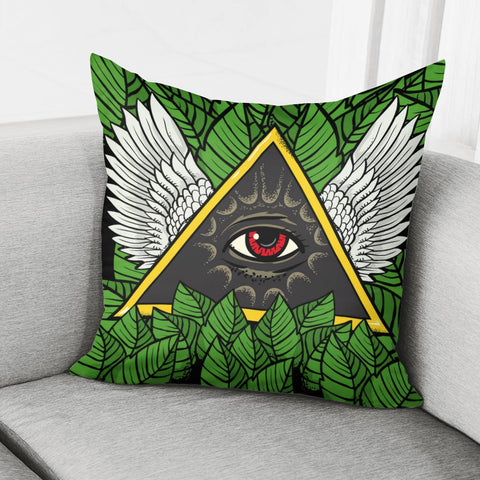 Image of The Jungle Eyes Pillow Cover