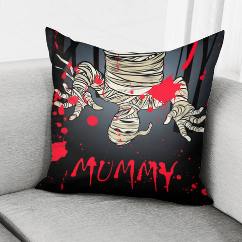 Image of The Walking Mummy Pillow Cover