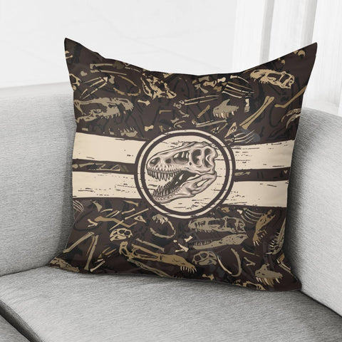 Image of Dinosaurs Fossils Pillow Cover