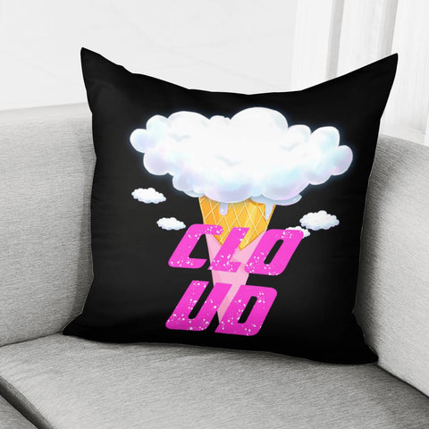 Image of Ice Cream Cloud Pillow Cover