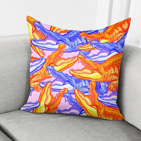 Image of Crocodiles Pillow Cover