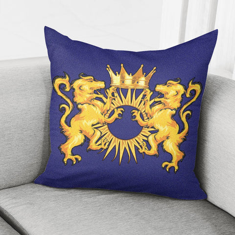 Image of Retro Lion Pillow Cover