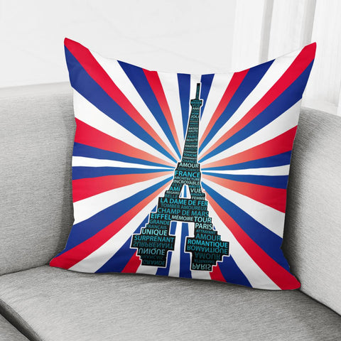 Image of Eiffel Tower Pillow Cover