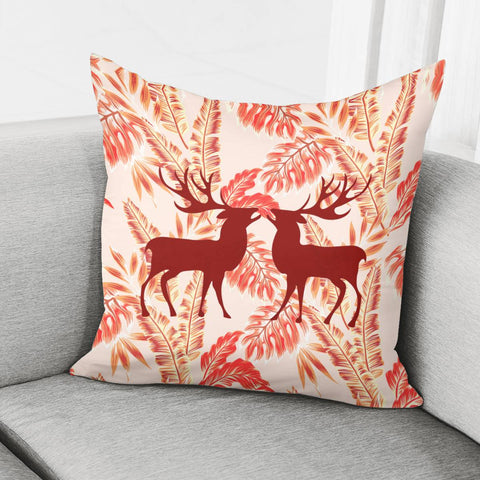 Image of Silhouette Elk Pillow Cover