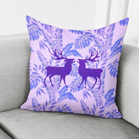 Image of Silhouette Elk Pillow Cover