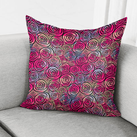 Image of Roses Pattern Pillow Cover