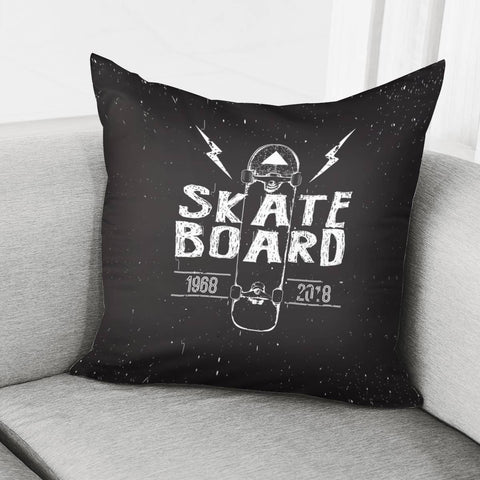 Image of Cool Skateboard Pillow Cover