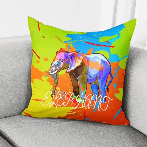 Image of Elephant Pillow Cover