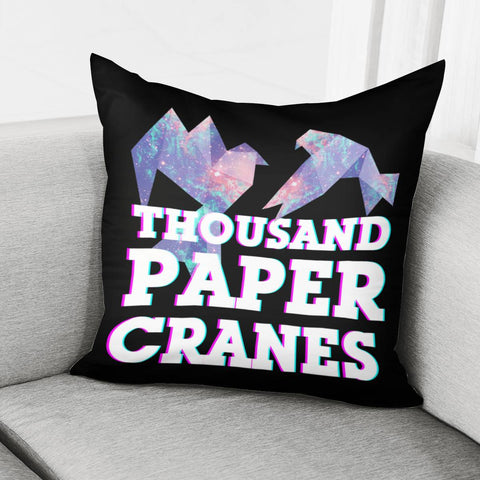 Image of Thousand Paper Cranes Pillow Cover