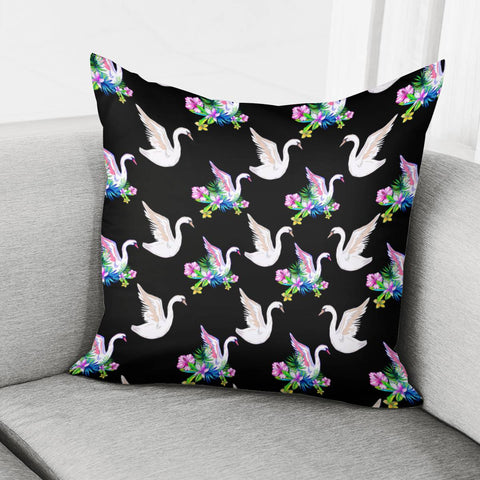 Image of Swan Pillow Cover