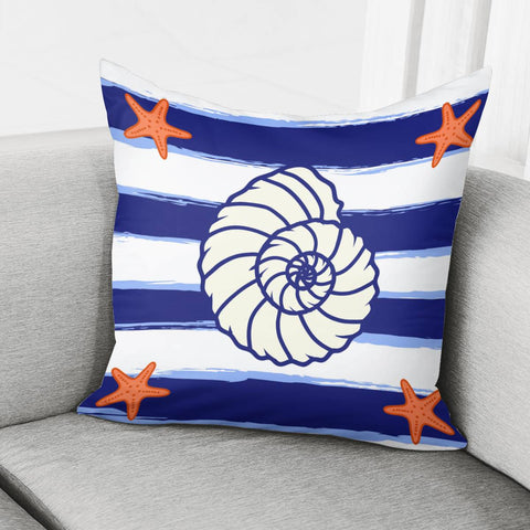 Image of Nautilus Shell Pillow Cover