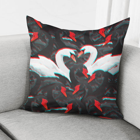 Image of Swan Pillow Cover