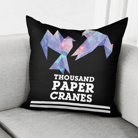 Image of Thousand Paper Cranes Pillow Cover