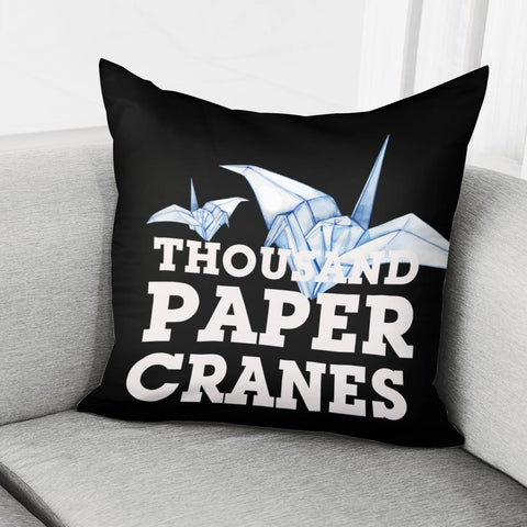 Image of Thousand Paper Cranes Pillow Cover