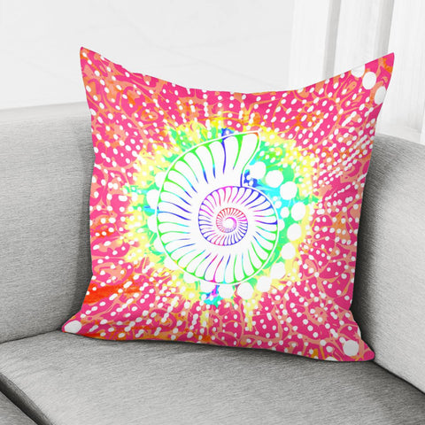 Image of Sea Creatures: Nautilus Pillow Cover