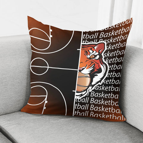 Image of Basketball Theme Pillow Cover