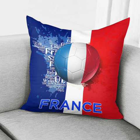 Image of French Football Team Pillow Cover