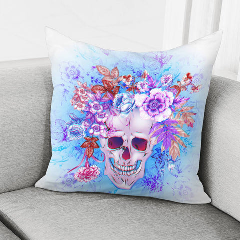 Image of Skull Pillow Cover