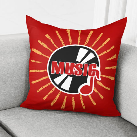 Image of Cd Design Looks Like The Sun! Pillow Cover