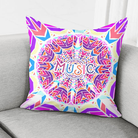 Image of Compact Disc Illustration Pillow Cover