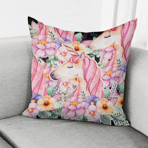 Image of Beautiful Unicorn Pillow Cover